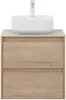 Aquanet 287901 Компл.2 - Тумба Nova Lite 60 2 ящ. цв. дуб крафт (287901)