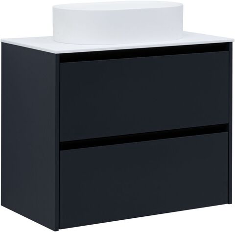 Allen Brau 1.34004.AM 1.34004.AM ACTIVITY Тумба 80, антрацит матовый/черный браш (307931)