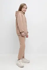 брюки  для девочки  КР 400731/беж к509