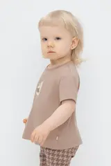 фуфайка  для девочки  КР 302556/беж к505