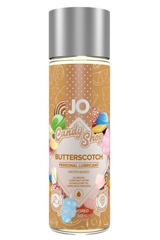 Смазка на водной основе Candy Shop Butterscotch с ароматом ирисок - 60 мл. - System JO JO H2O Flavors JO10630