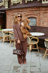 Брюки пижамные в клетку