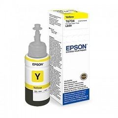 Чернила желтые для Epson L800, L850, L1800 -  70 мл (C13T67344A)