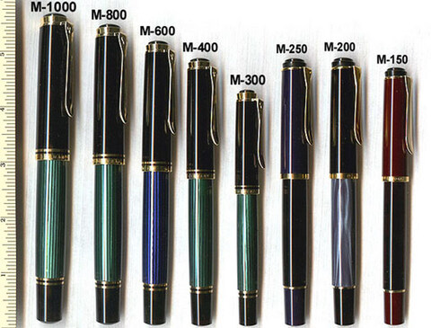 Ручка перьевая Pelikan Souverän® M400 Black and Green GT, M (994863)