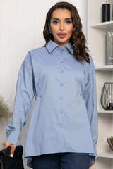 Рубашка Антария (серо-голубая) Б14190-5М LT Collection