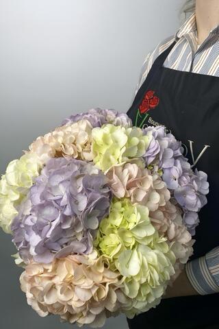Букет из гортензий Mono 448