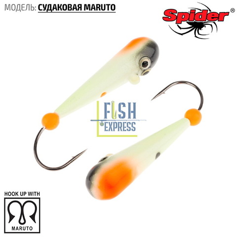 Мормышка Spider Судаковая Maruto 039 цвет 190F   вес 21г 45мм/Кол-во в упаковке 1шт. Цена указана за 1шт.