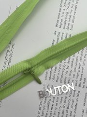 Молния Riri потайная неразъемная, Т3, цвет фисташковый 2739