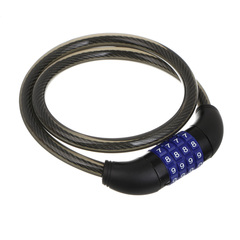 Замок велосипедный-кодовый BY SPORT, 800х12мм