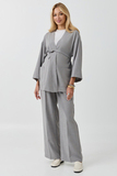 Костюм для беременных и кормящих  18424 серый