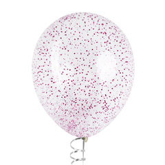 Конфетти фольга, Цилиндр, 2 мм, Фуксия, 20 г