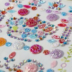 
          Наклейки-стразы Alingar, акриловые, "Королевское сердце", пакет с европодвесом