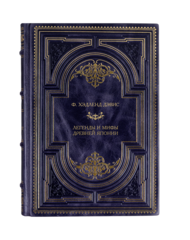 Ф. Хэдленд Дэвис - Легенды и мифы древней Японии. Книга в кожаном переплёте.