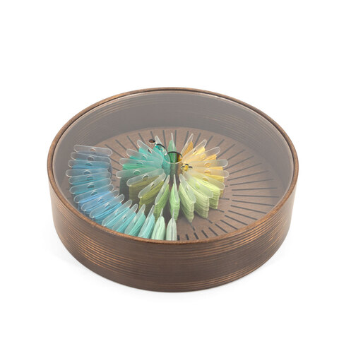 Круглый короб 22 см на 66 бобинок