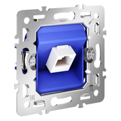 Механизм розетки компьютерной RJ45 кат.6, S70