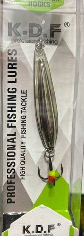 21 Блесна зимняя KDF Bergos 130-8010 5 гр 52 мм цв silver
