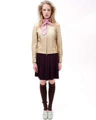 Гамаши с пуговицами Тирамису