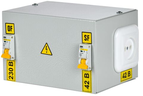 Ящик с пониж. трансформ. ЯТП-0,25 230/42-2 36 УХЛ4 IP30 IEK