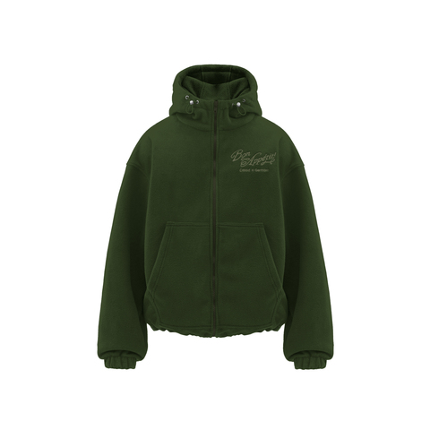 Худи Called a Garment Voyageur St Zip "Forest Green"