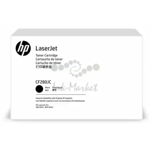 Картридж HP 80J Jumbo CF280JC лазерный экстраповышенной емкости (8000 стр)