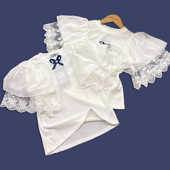 Блуза девочке (9-12) 260410-S2091