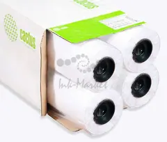 Бумага Cactus Eco CS-LFP80-1067457E-4 42"(A0+) 1067мм-45.7м/80г/м2/белый CIE155% втулка:50.8мм (2") (упак.:4рул)