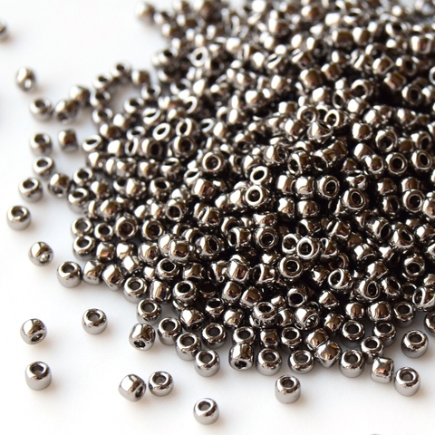 Бисер Тохо круглый 11/0 0711 цвет никель/Toho round