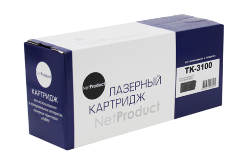 Тонер-картридж NetProduct (N-TK-3100) для Kyocera FS-2100D/DN/ECOSYS M3040dn, 12,5K