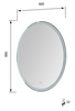 Aquanet 249357 Зеркало Комо new 6085 с LED подсветкой, 600х850x32 мм, сенсорный выключатель (249357)