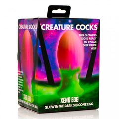 Фантазийный фаллоимитатор Creature Cocks Xeno Egg (13,3×5,8 см)