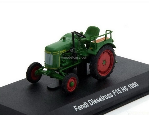 Tractor Fendt Dieselross F15 H6 1956 1:43 Hachette #81