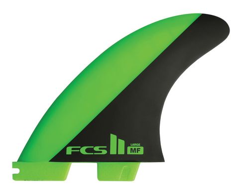 FCS II MF PC Green/Black Large Tri Retail Fins