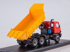 Tatra 815S1 tipper red-yellow 1:43 Start Scale Models (SSM)