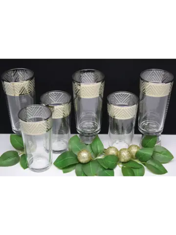 Стакан для напитков сока и воды высокие