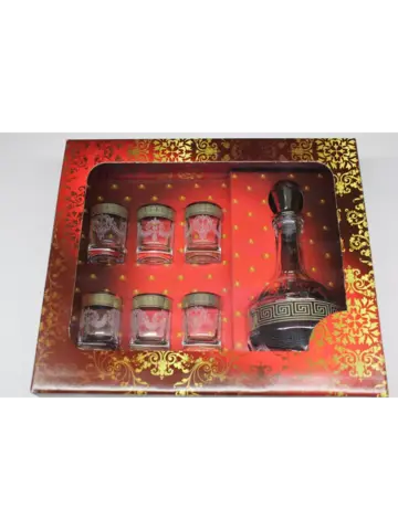 Набор графин и 6 стопок