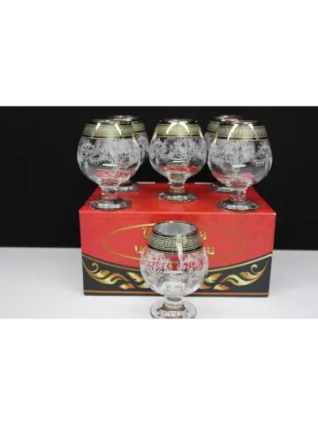 Бокалы для коньяка и бренди 6 шт 395 мл