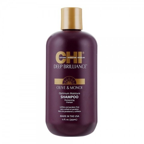 Шампунь увлажняющий  CHI Deep Brilliance Optimum Moisture Shampoo, 355 мл.