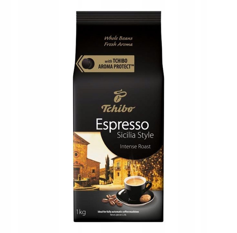 купить Кофе в зернах Tchibo Espresso Sicilia Style, 1 кг (Чибо)