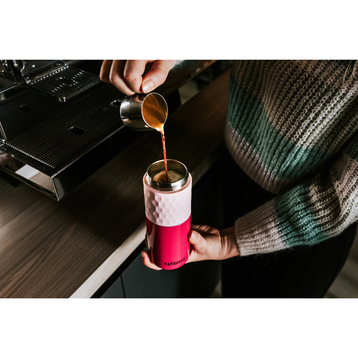 Термокружка Kambukka Etna Grip (500 мл), Ярко-розовый, арт. 11-01048 - фото 4