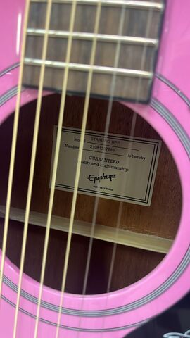 EPIPHONE Starling Hot Pink Pearl