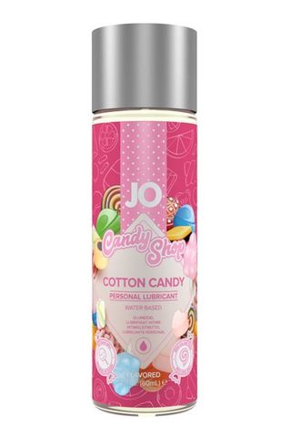 Смазка на водной основе Candy Shop Cotton Candy с ароматом сладкой ваты - 60 мл. - System JO JO H2O Flavors JO10631