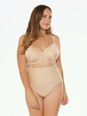 Трусы стринги корректирующие на высоком поясе Maidenform DM0053 | Телесный