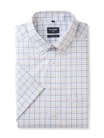 OLYMP LUXOR MODERN FIT Сорочка в клетку с технологией Non-Iron