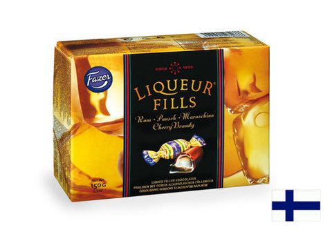 Шоколадные конфеты с ликером Fazer, 150г
