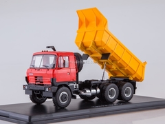 Tatra 815S1 tipper red-yellow 1:43 Start Scale Models (SSM)