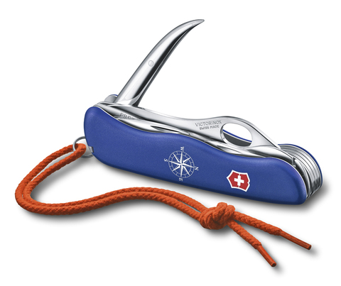 Нож складной Victorinox Skipper Pro, 111 mm, 12 функций, синий