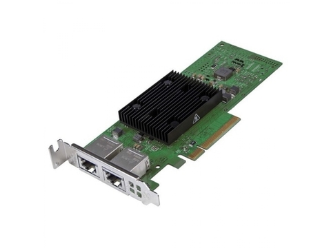 Сетевая карта Dell Broadcom 57416 Dual Port 10Gb, Base-T, PCIe Adapter, Low Profile, 540-BBVM