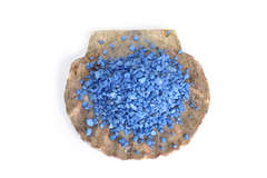 Грунт аквариумный декоративный голубой 0,5, - 0,8 см.
