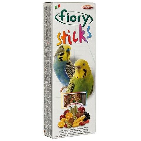 Fiory Sticks палочки для попугаев с фруктами 2x30г