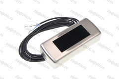 Указатель направления и положения кабины накладной, белая подсветка, сатинированная (шлифованная) нержавеющая сталь УЛ11Н32362АЩУ3, 0601Щ.12.01.700А-12